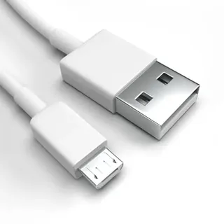 Justcom Micro-USB Ladekabel für Unihertz Jelly Pro Weiß 1 m Handy Schnellladekabel Datenkabel