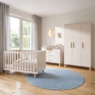 Pinolino 3-tlg. Babyzimmer Tami breit, beige