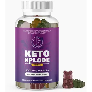 ketoxplode Gummibärchen zum Abnehmen (60 St.) Fruchtgummi