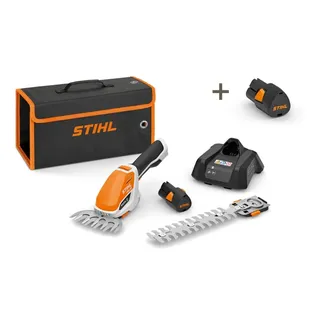 STIHL HSA 26 mit 2x Akku AS 2 und Ladegerät AL 1 Akku-Heckenschneider AS-System
