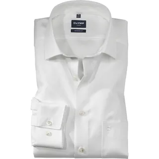 Olymp Luxor modern fit Hemd Langarm Karo | Hemd, Manschette, fit, 100%Baumwolle - 45
