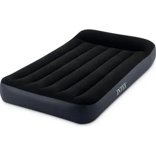 Intex Luftbett 191 x 99 x 25 cm DuraBeam Pillow Rest Classic Twin Einzelmatratze mit integriertem Kopfkissen