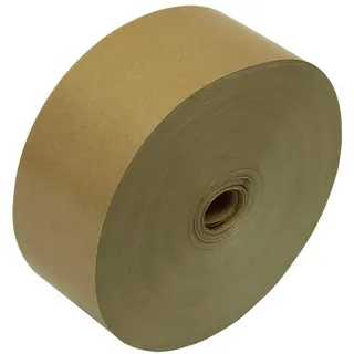 XT-Verpackung 16 Rollen Nassklebeband, 60mm breitx200lfm, 70g/qm, braun, unverstärkt, Pflanzenleimkleber