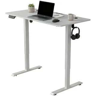 Juskys Schreibtisch Office Stand Weiß
