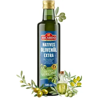 RICARDO natives Olivenöl extra 500ml - Ideal für Salate und Antipasti MHD11/26