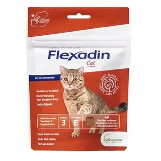 Vétoquinol Flexadin Cat 60 Knüppel - Gelenkunterstützung für Katzen