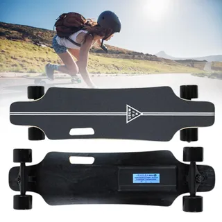XEEAOFE 350W Elektrisches Skateboard mit Fernbedienung, 20/25 km/h Höchstgeschwindigkeit & 8/15 km Reichweite, Elektrisches Longboard für Erwachsene mit Vier Verstellbaren Geschwindigkeiten 15kM