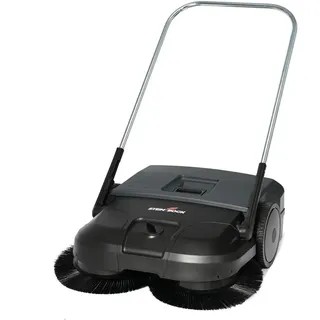 Steinbock® Handkehrmaschine Turbo, manuell, Kehrbreite 750 mm, RAL 7016 Anthrazitgrau