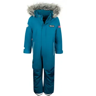 TROLLKIDS Kinder Kirkenes Schneeanzug (Größe 80, blau)