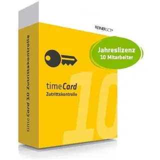 Reiner, Zeiterfassungssystem, ESD tc 10 Zutrittskontrolle 10 MA