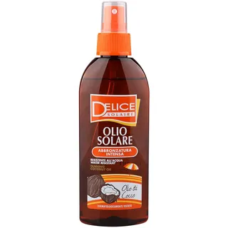 Delice Solaire Delice Sonnenöl Intensiv Bräune Kokos und Jojoba wasserdicht 150 ml