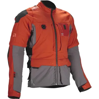 leatt adventure Adventure Rally 5.5 Textiljacke Orange/Grau/Schwarz S