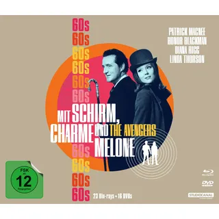 StudioCanal Mit Schirm, Charme und Melone - Die 60s (23 Blu-rays+18 DVDs)