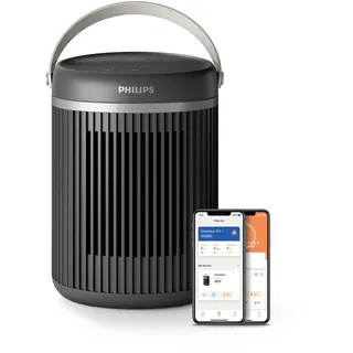Philips Kompakter Heizlüfter 3000 Serie, 2000 W, Air+ App, Schwarz (CX3120/01)