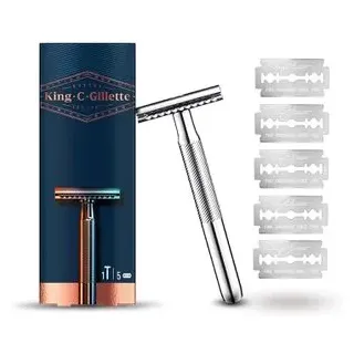 Gillette King C. Gillette Rasierhobel Double Edge