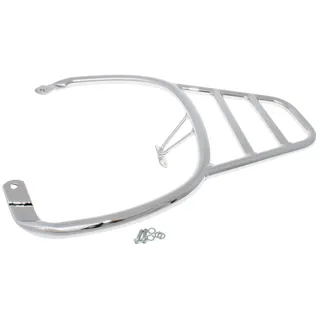 Top Case Träger / Gepäckträger Chrom für Vespa Primavera 50 2T 13- ZAPC532