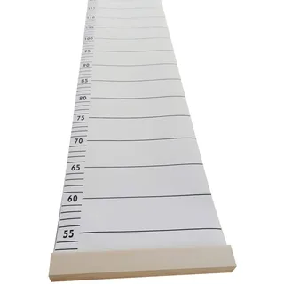 Lsgepavilion Nordic Kinder Messlatte zum Aufhängen, Wanddekoration, Weiß