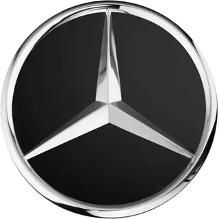 Mercedes-Benz Nabendeckel Stern schwarz matt