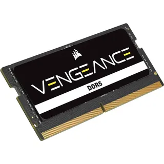 Corsair Vengeance DDR5-5600 64GB Kit (2x32GB) SODIMM CL48 Schwarz CMSX64GX5M2A5600C48