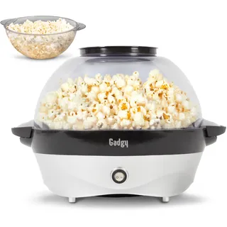 Gadgy Popcornmaschine – 800W Elektrische Popcorn Maker mit Rührwerk & Antihaft-Platte – 5L Popcornautomat für Zuhause, Partys & Filmabende – Butter, Zucker & Gewürze geeignet