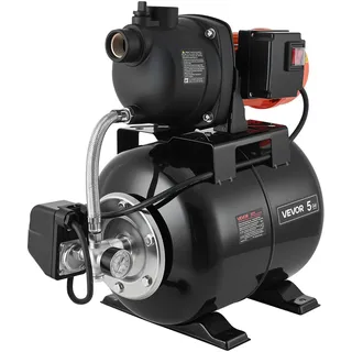Vevor Hauswasserwerk 800 W 5000 L/h 19 L 49 m