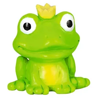 Brunnen Radiergummi Froschkönig grün