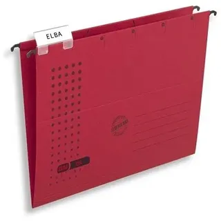 Elba Hängemappe chic Ultimate, A4, Karton, rot