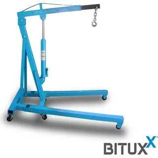 BITUXX Werkstatt Hebekran Klappbar Motorhalter bis 2000 Kg