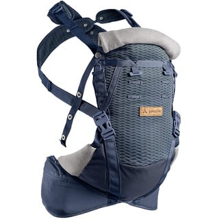 VAUDE Amare Baby Carrier Babytrage Neugeborene ab Geburt bis 3 Jahre, Kraxe Kindertrage, Rücken- und Bauchtrage Baby, Bewegungsfreiheit & komfortables Material