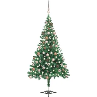 vidaXL Künstlicher Weihnachtsbaum grün 180 cm