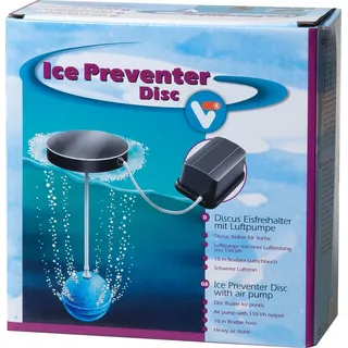 Velda eisfreier Halter mit Luftpumpe 9,8 x 1,6 cm schwarz/blau