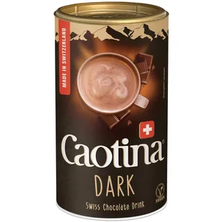 Dark dunkle Trinkschokolade - Kakao-Pulver für heiße Schokolade mit 45 Kakaoa...