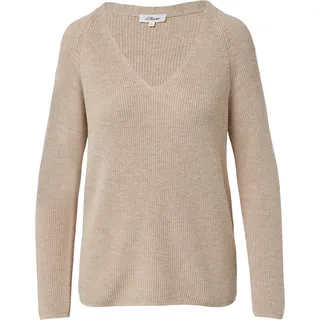 s.Oliver Strickpullover beige 34