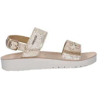 GEOX Mädchen J Costarei Gi Sandalen, Gold, 25 EU