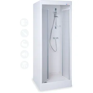 Grumbach Fertigdusche STANDARD 80x80cm, Boiler und Pumpe möglich