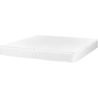 Beliani Wasserbettbezug PURE 180 x 200 cm Weiß