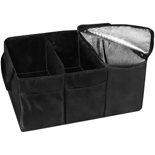 Apa Faltbare Kofferraumtasche mit Kühlfach Schwarz