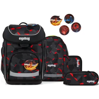ergobag Cubo 5-tlg. grau|lila