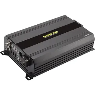 Ground Zero GZCA 3000X.M1 – Competition‐Mono‐Class‐D Verstärker 1 Ω stabil, ca. 3000 W RMS, Aktiv‐Crossover & Bass‐Boost – Class D Technologie