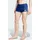Colorblock Boxer-Badehose blau M/L