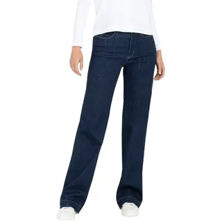 MAC Dream Wide Leg Jeans in Rinse-Waschung-D42 / L30