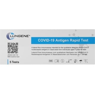 CLUNGENE COVID-19 Antigen Rapid Tests 5 St.