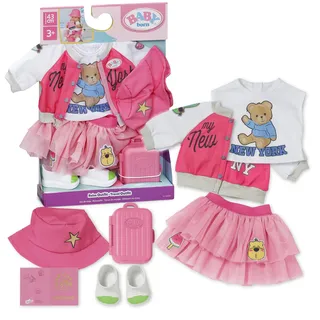 BABY BORN Reise-Outfit Beige (840733)