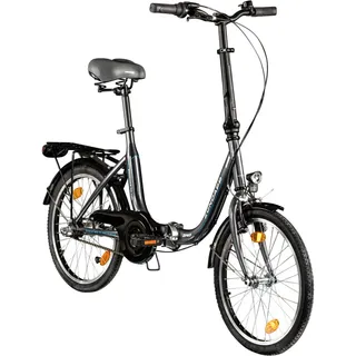 Zündapp Faltrad ZF40 20 Zoll 3-Gang RH 35,5cm grau