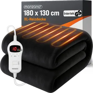 monzana Monzana® Heizdecke 180x130cm 120W anthrazit