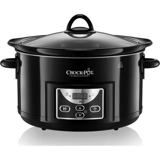 Crock-Pot Crockpot SCCR507 SlowCooker 4.7L zwart, Dampfgarer | Reiskocher, Schwarz