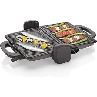 Arzum AR2037 Sandwichmaker Antihaftbeschichtung Grau