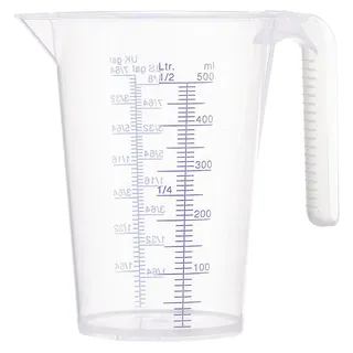 Pressol Messbecher Polypropylen 0,5l transparent