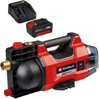 Einhell Akku-Gartenpumpe AQUINNA 18/28 2.800 l/h inkl. Starterset 