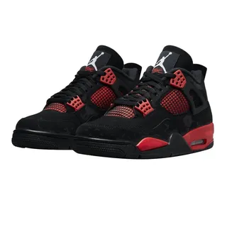 Air Jordan 4 Retro Mens Red Thunder:EU39 - 39